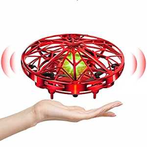 Kizplays UFO Mini Drone For Kids Hand Controlled Induction Levitation Rechargeable Flying Toy With LED Indicator Flying Ball Toy